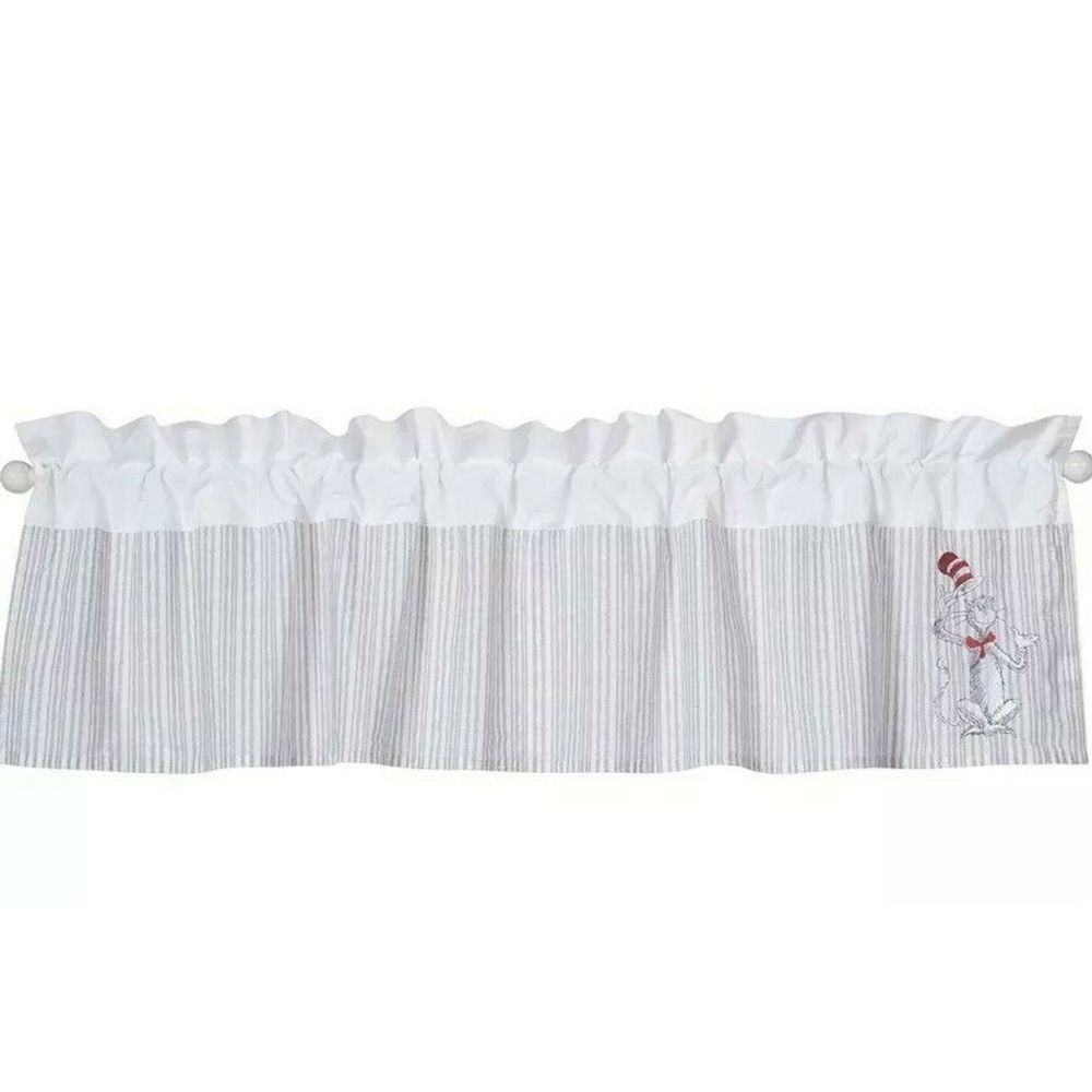 Dr. Seuss Nursery Cat in Hat Valance New open box